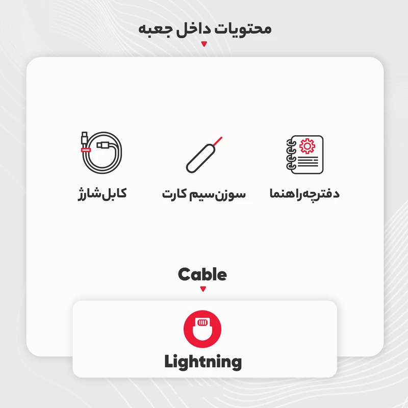 گوشی موبایل اپل مدل پرومکس دو سیم کارت نات اکتیو